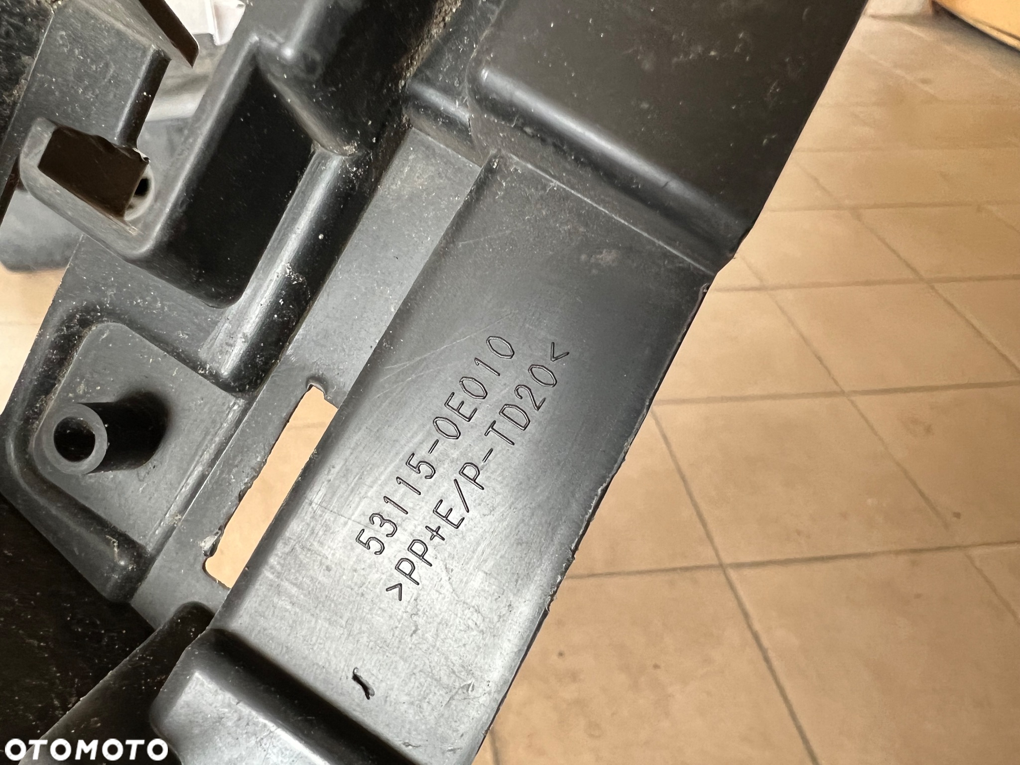 ATRAPA GRILL Wzmocnienie ZDERZAKA TOYOTA HIGHLANDER 2019 --> 53115-0E010 - 6