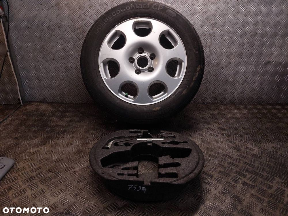 ORGANIZER WKŁAD BAGAŻNIKA + ZAPAS 5x112 7Jx16 FI57,1 215/55R16 AUDI A4 B6 - 1