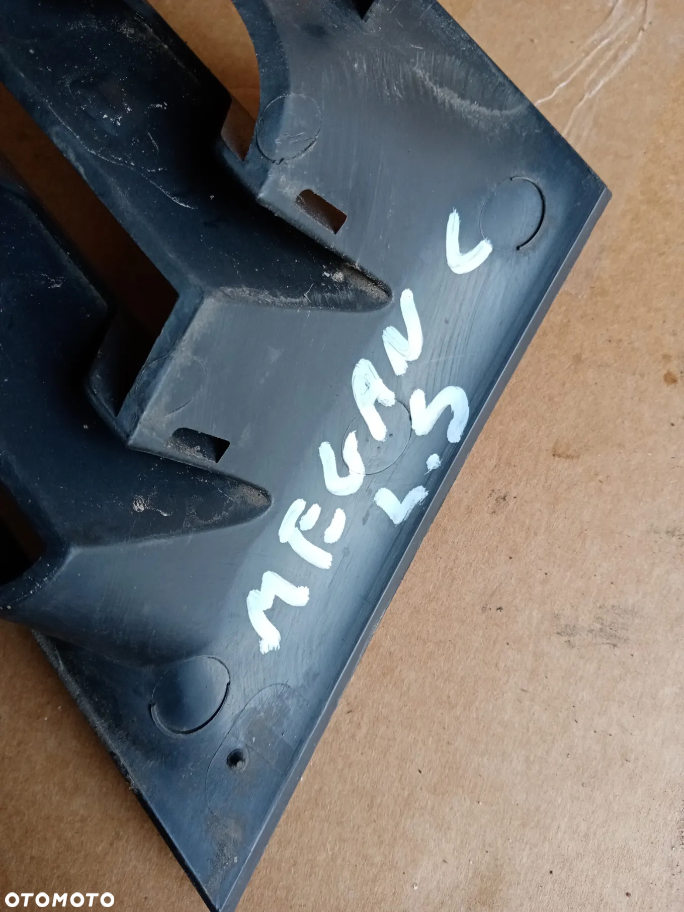 Kratka zderzaka lewy przód przednia lewa Grill Renault Megane II 8200412381 - 4