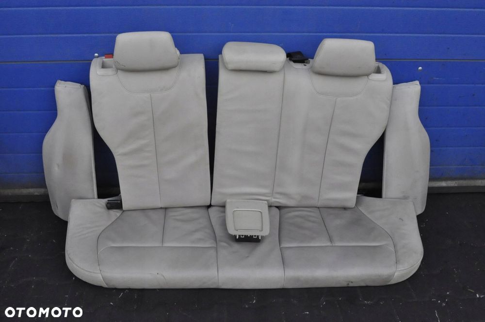 BMW 1 F20 PRZEKŁADKA WNĘTRZA FOTELE BIAŁA SKÓRA KANAPA - 8