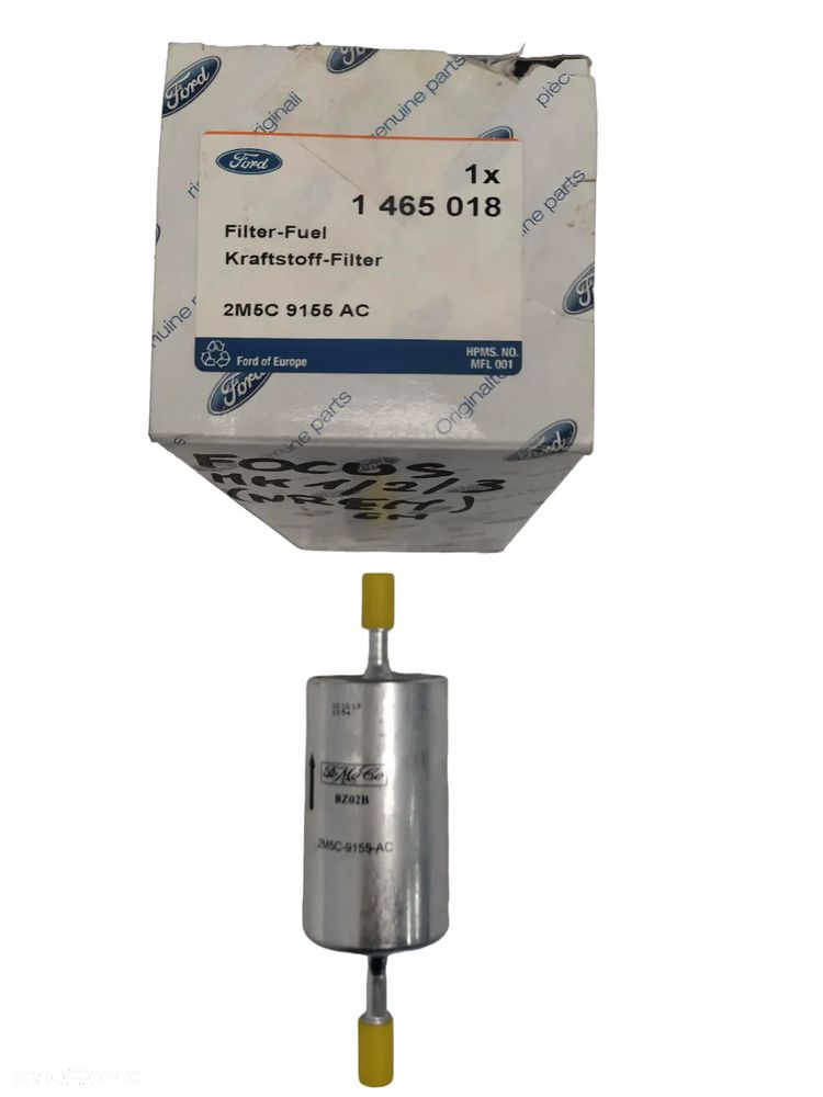 FOCUS MK1 MK2 MK3 BENZYNA 1,6 1,8 2,0 FILTR PALIWA NOWY ORYGINAŁ - 1