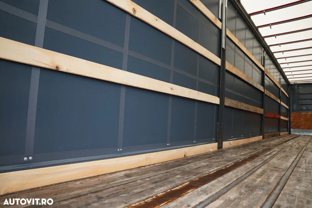 Fruehauf CORTINĂ / STANDARD / LIFT 2.000 kg / PODEA PUTERNICĂ CU BAIE / CONTENIER PENTRU PALEȚI - 18