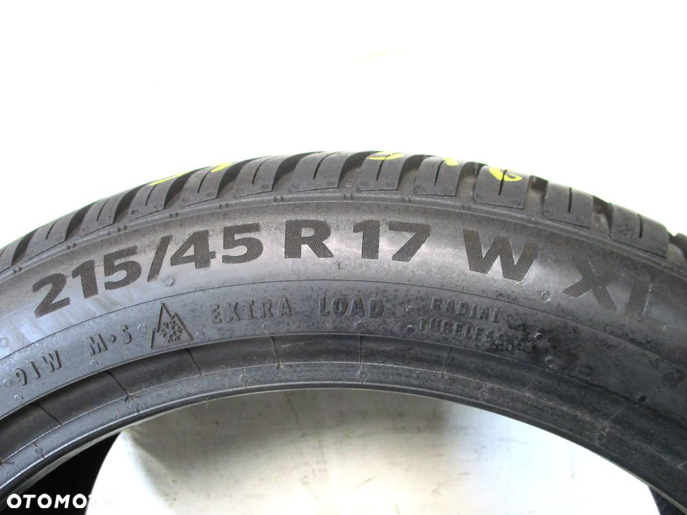 OPONA 215 45 17 91W XL CONTINENTAL - CAŁOROCZNA - 4