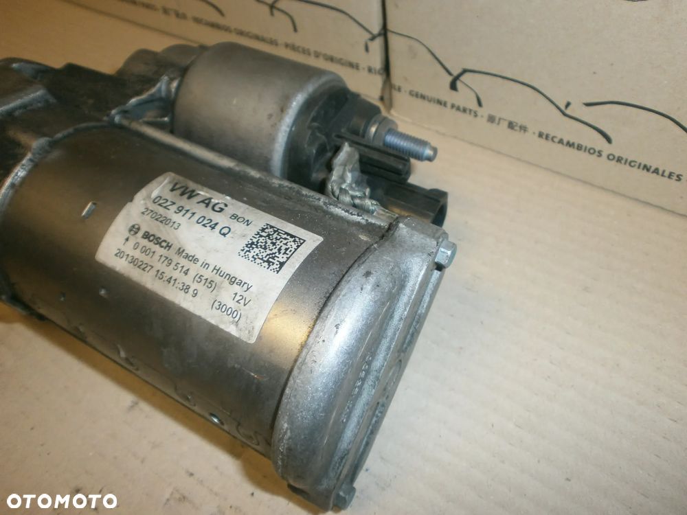 Rozrusznik 02Z911024Q 1.0.1.4 1.8TSI vw skoda seat audi - 3