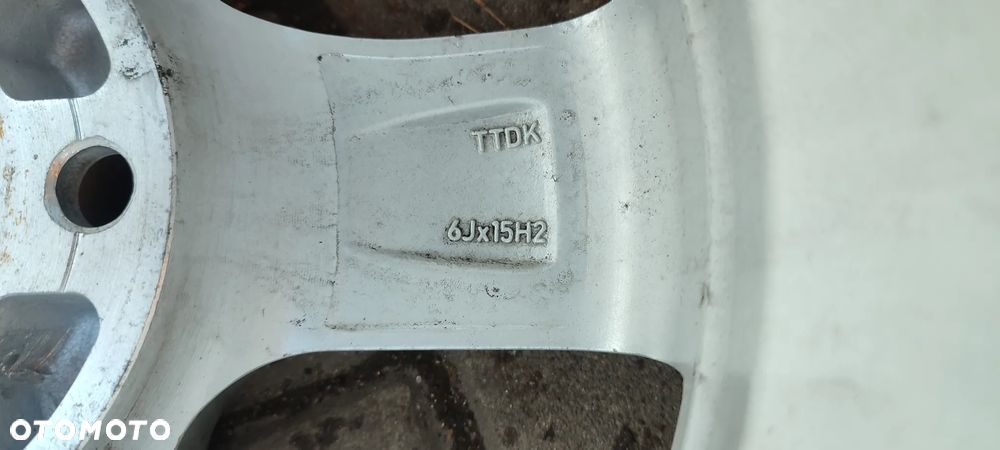 FELGI ALUMINIOWE 5x112 6Jx15 CALI ET47 fi 57,1 VW AUDI SEAT SKODA DEZENT KOMPLET 4 SZTUKI - 8