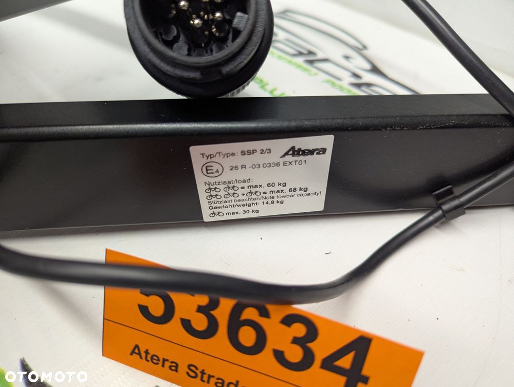 Uchwyt bagażnik rowerowy na hak na 2 rowery Atera Strada Sport M2 - 6