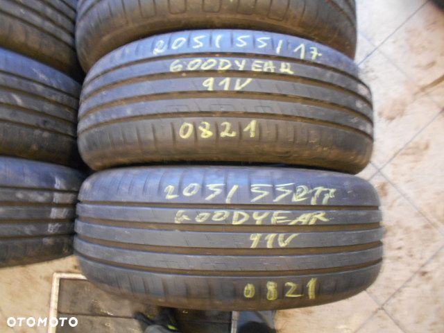 Opony 205/55r17 goodyear efficient grip performance 6mm lato komplet - 4