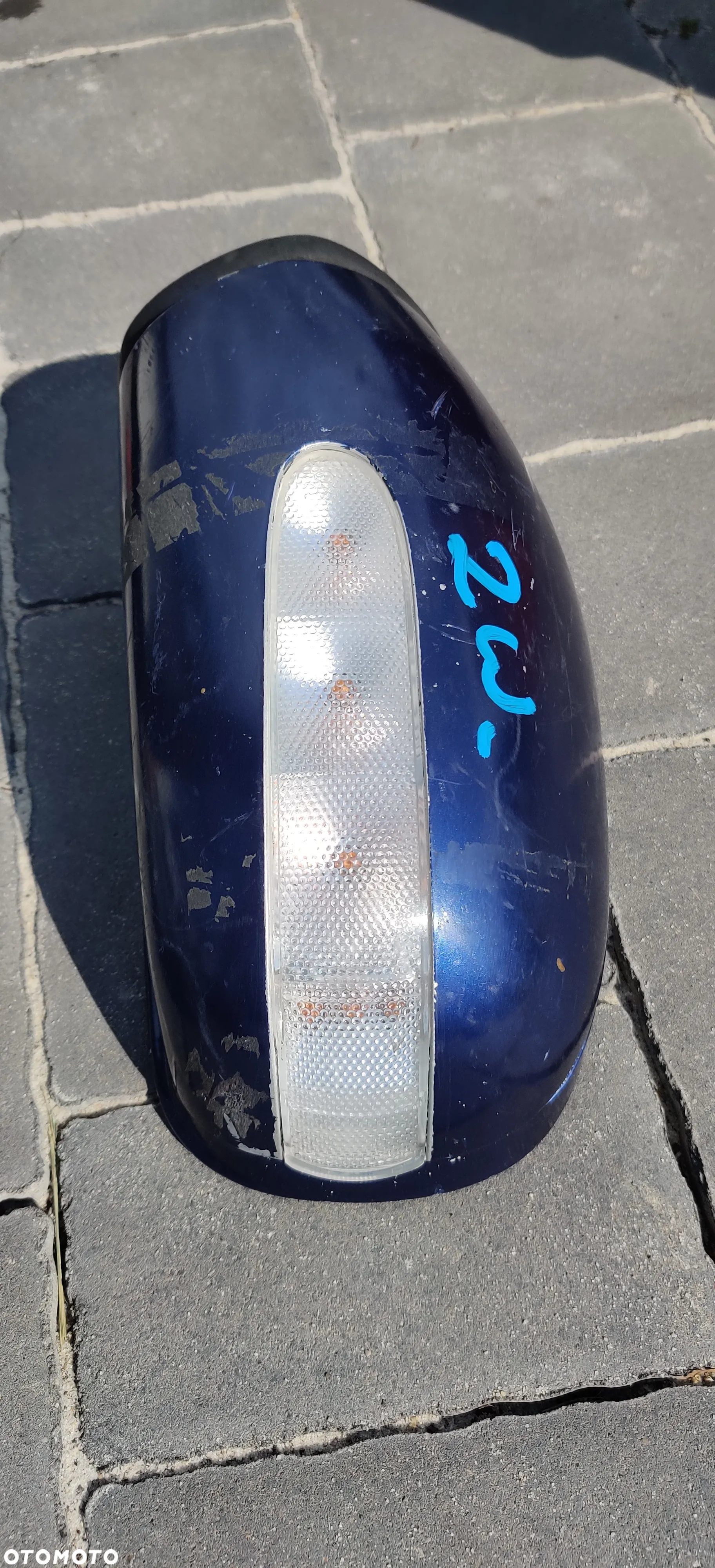 MERCEDES W203 LUSTERKO LEWE KIERUNKOWSKAZ - 3