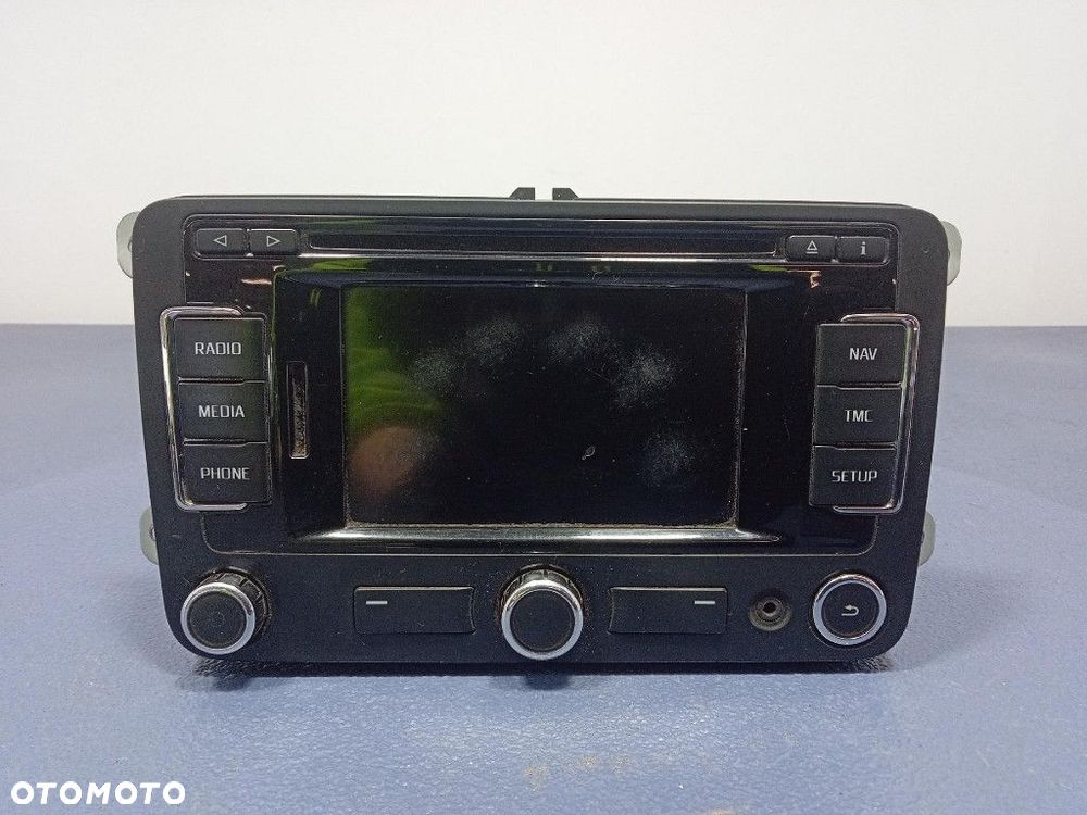 SKODA SUPERB II LIFT 13-15 RADIO 3T0035197C - 1