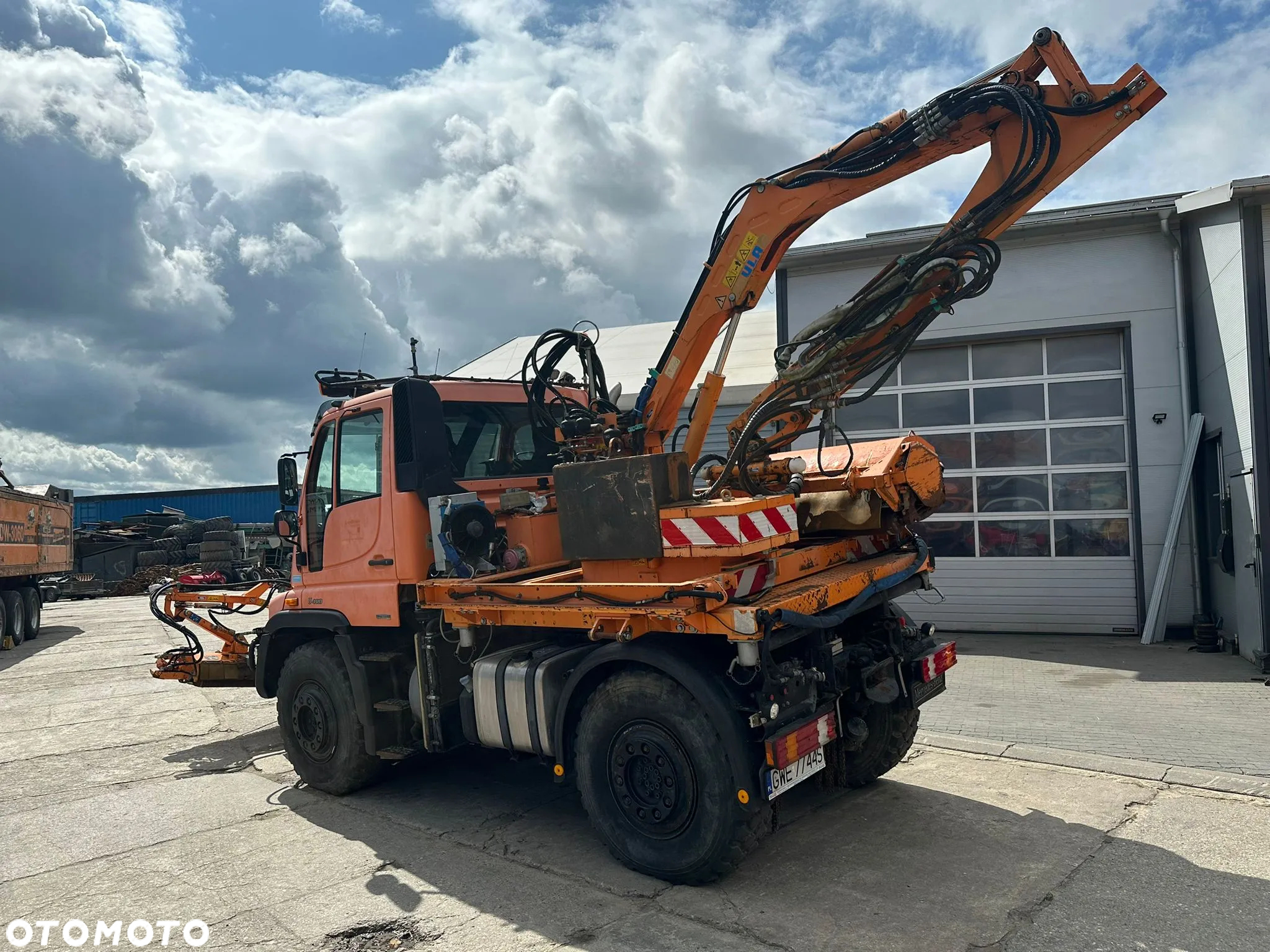 Mercedes-Benz Unimog 405/12 kosiarka, 2008rok, 4x4, 238KM, Mulag - 10