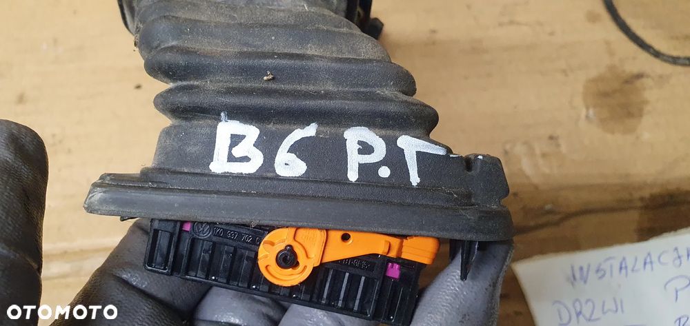 Wiązka instalacja drzwi prawy tył Keyless Go VW Passat B6 3C4971694QF - 9