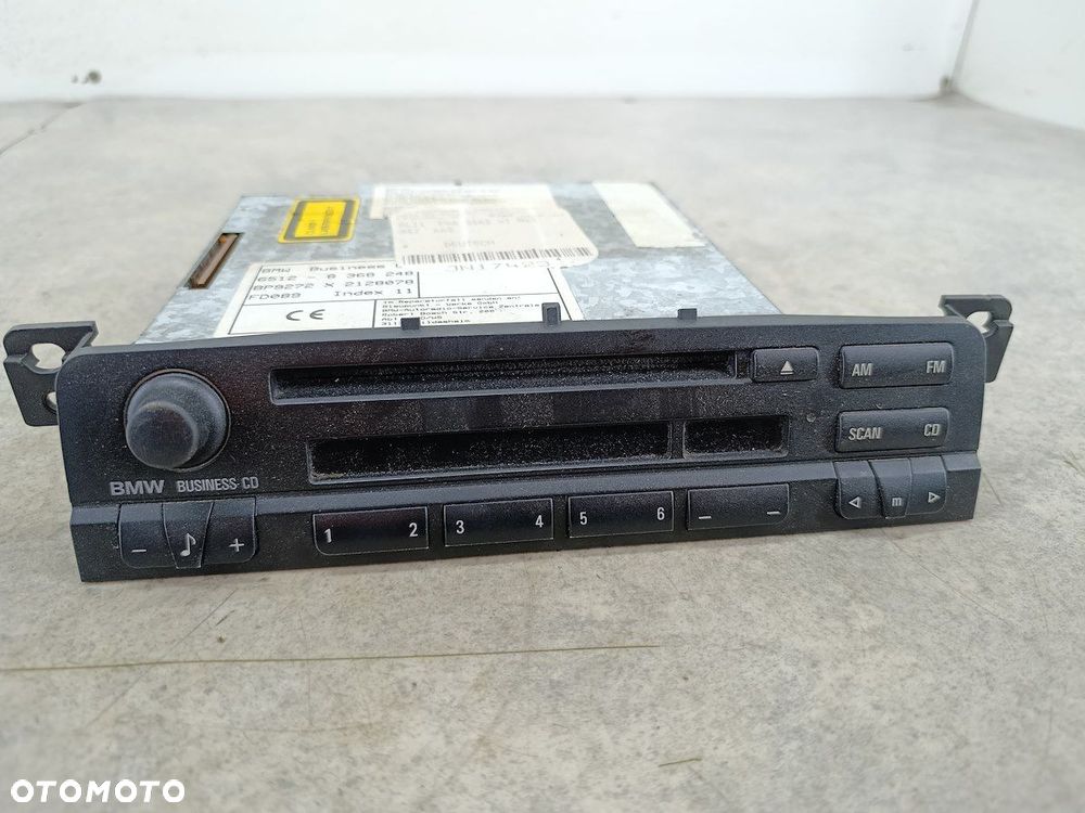 RADIO FABRYCZNE BMW 3 E46 FL 8368248  7649272042  BLAUPUNKT - 3