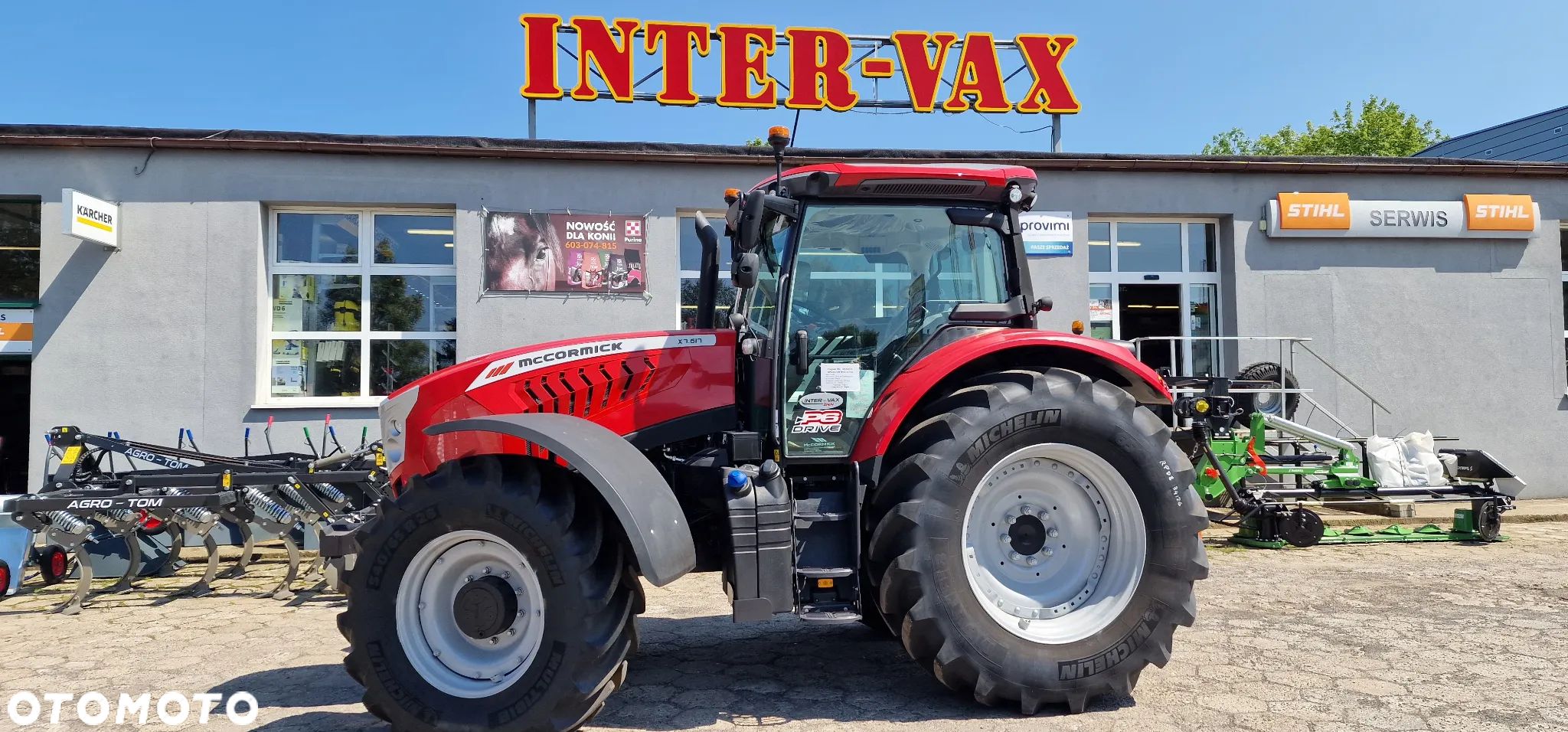 McCormick x7.617 P6-Drive Nowy! 6-cyl, podłokietnik, x5 x6 oś amortyzowana, cena brutto! case, new holland, zetor, john deere,valtra - 1