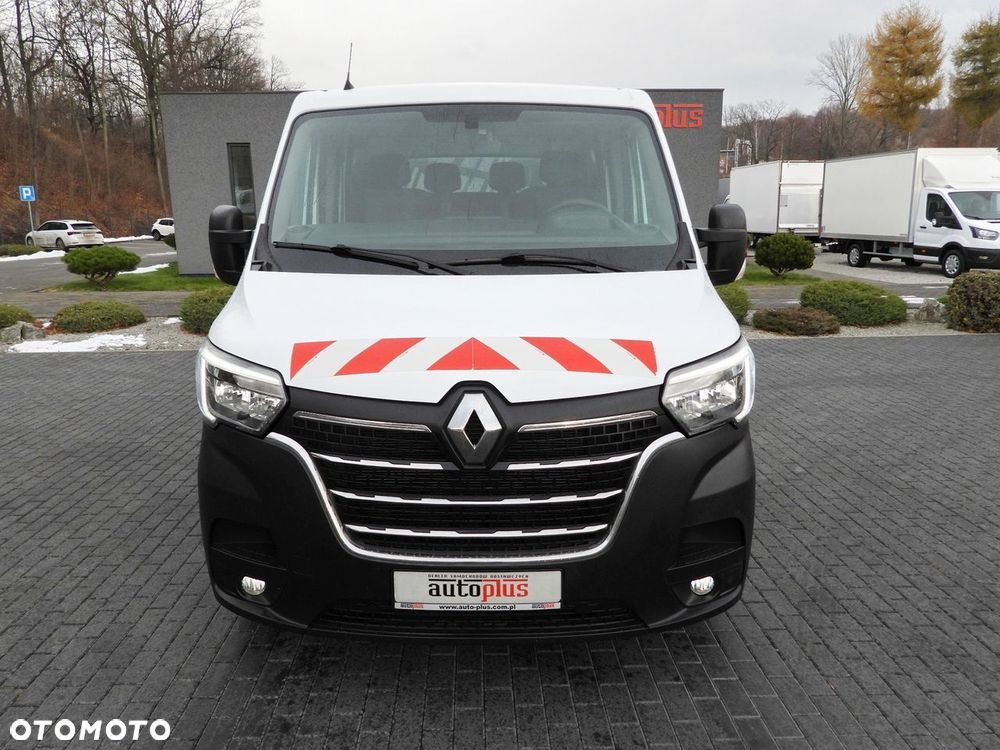 Renault MASTER SKRZYNIA PODWÓJNA KABINA DOKA 6 MIEJSC TEMPOMAT NAWIGACJA LEDY KLIMATYZACJA  150KM - 6