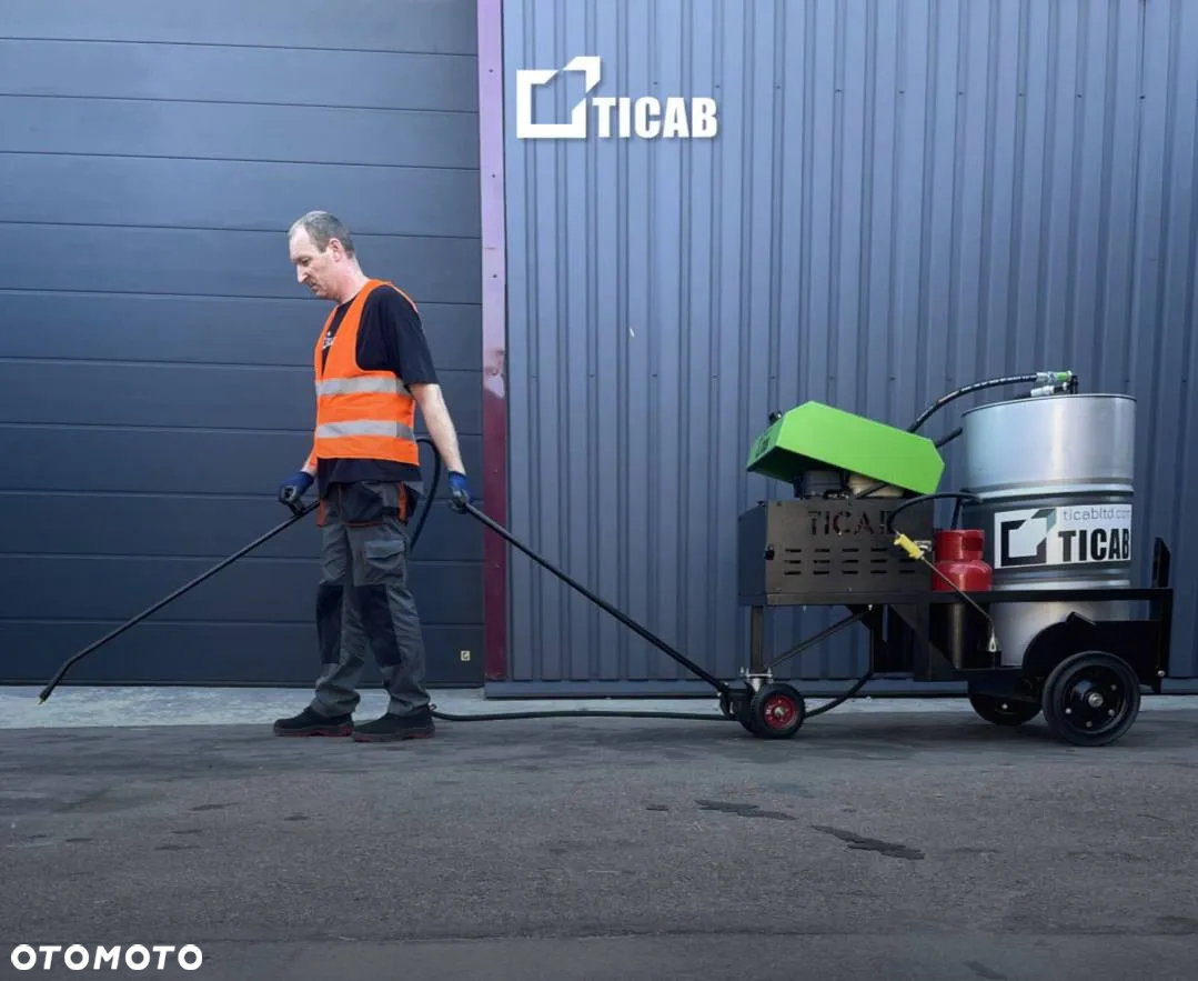 TICAB Skrapiarka do emulsji bitumicznej  200L - 9