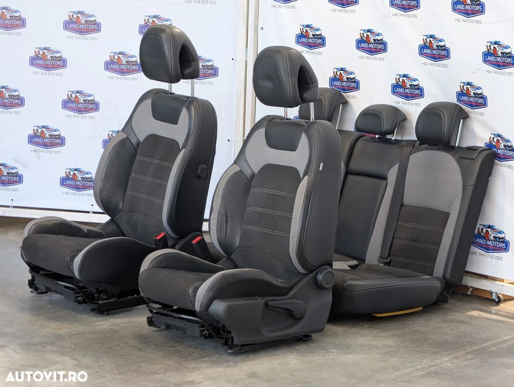 INTERIOR PIELE / TEXTIL / SCAUNE + BANCHETE CITROEN DS DS4 II 1.6 DIESEL 2017 / COUPE 3+2 USI / 2015-2019 COD OEM 16192332PT / 8925F7 / 16192334PT / 8925G2 / 8925F8 / 16192330PT / 8925G3 / 16192334PT - 4