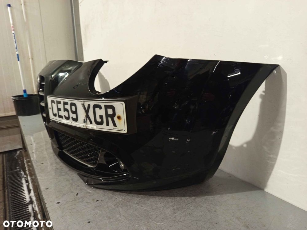 + ZDERZAK PRZÓD PRZEDNI ALFA ROMEO MITO 981/B CZARNY HALOGENY - 2