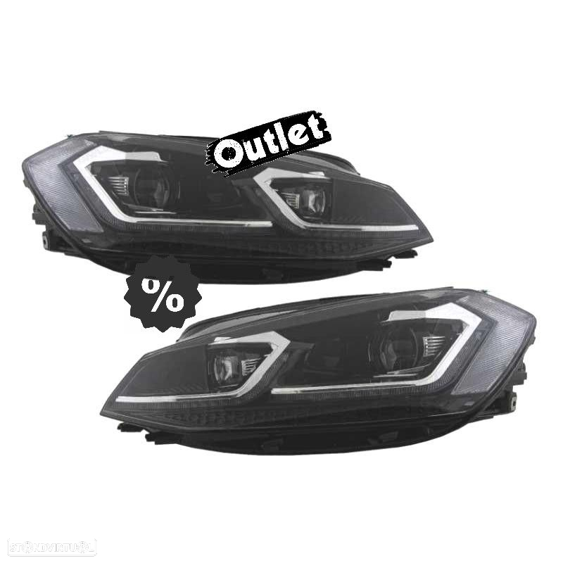 R012847C1 FAROL ESQ FULL LED DINÂMICO VOLKSWAGEN VW GOLF 7.5 17-19 LOOK R LINE - 6