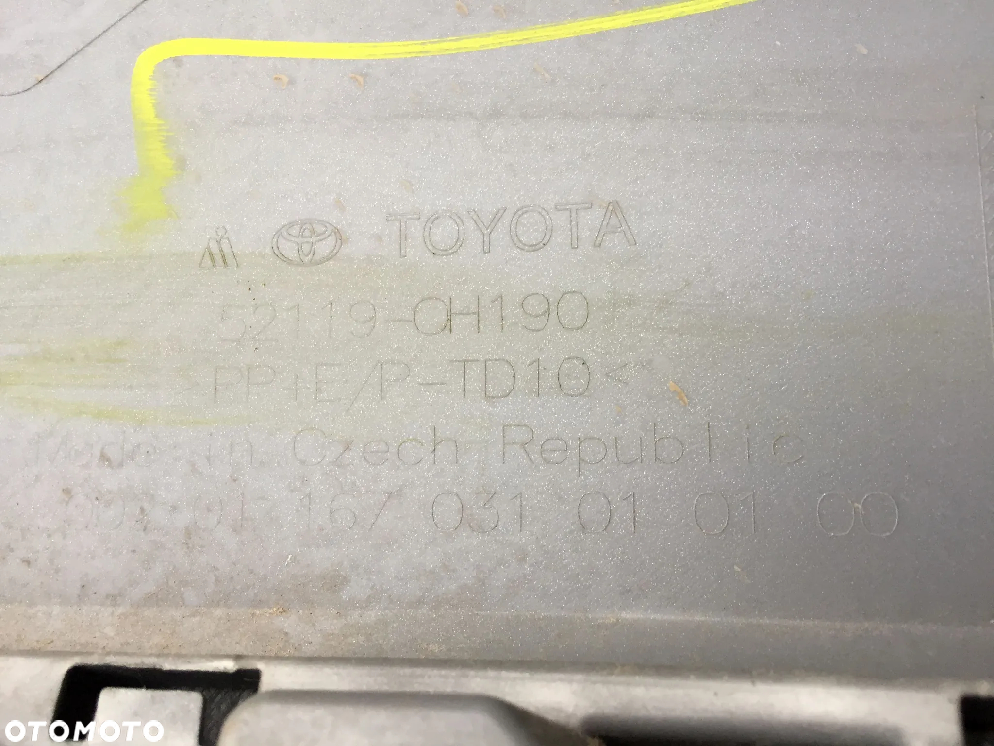 TOYOTA AYGO X 2022- ZDERZAK PRZÓD PRZEDNI - 13