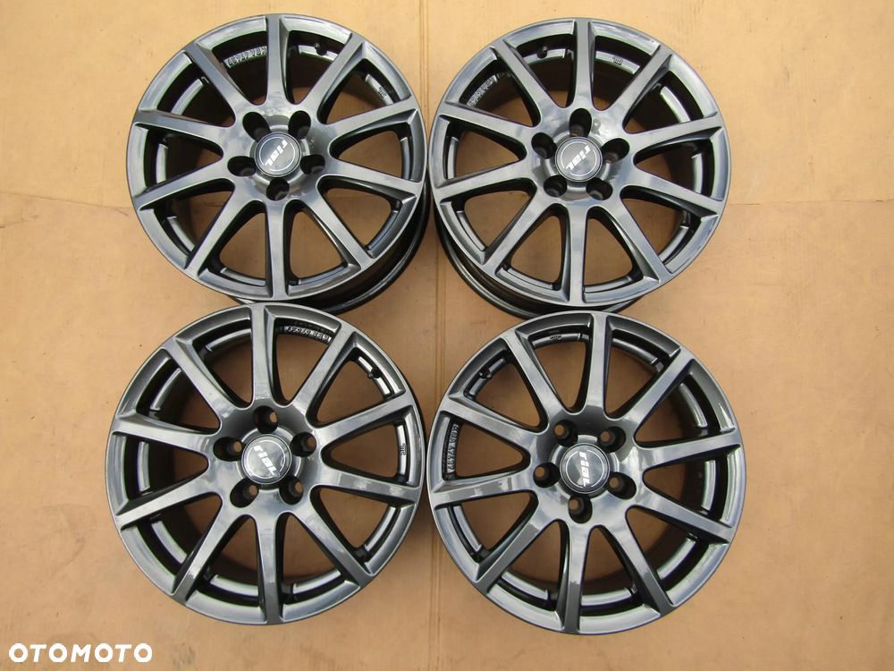 4x Felgi Aluminiowe 16 Kia Ceed I II III Niro Venga / Hyundai i30 II III ix35 ix20 Tucson Elantra Mitsubishi Lancer Outlander ASX Peugeot 4007 4008 Citroen C4 Aircross Mazda 3 5 6 CX-3 CX-5 CX-30 / 6,5 j 5x114,3 piasta 67,1 mm RIAL GERMANY - 22