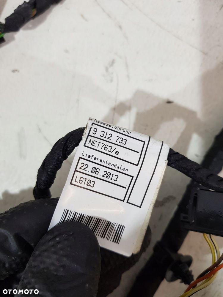 wiązka drzwi prawy przód 9291048 bmw f10 f11 lift eur - 15