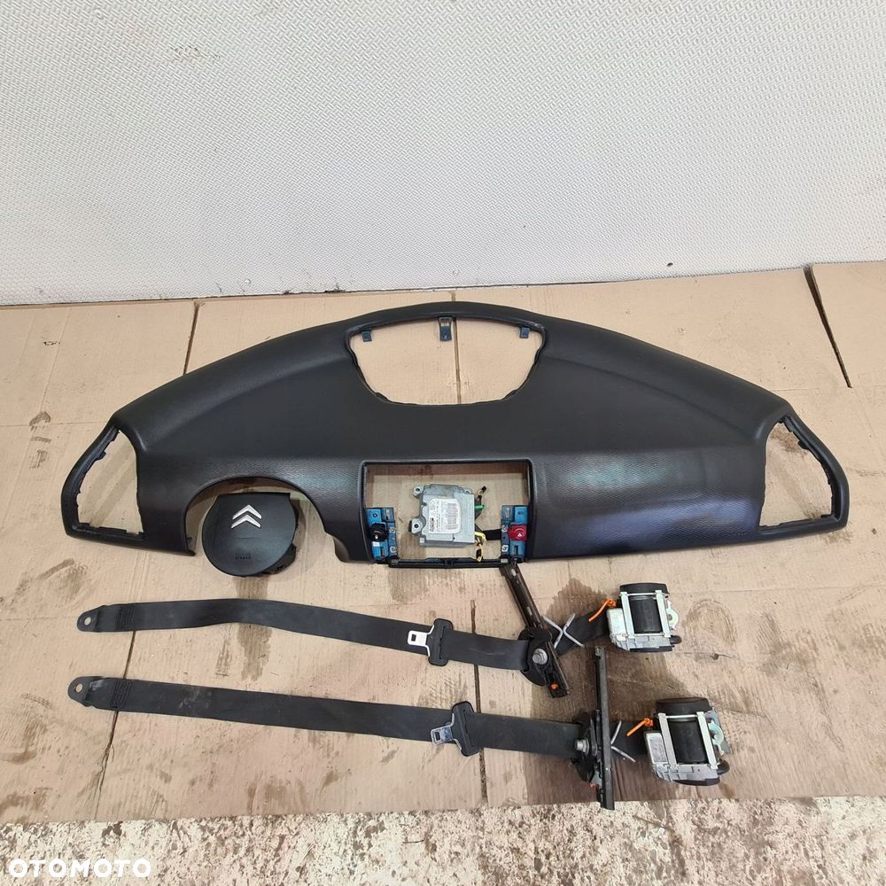 citroen c4 kokpit pasy deska konsola sensor nakładka - 3