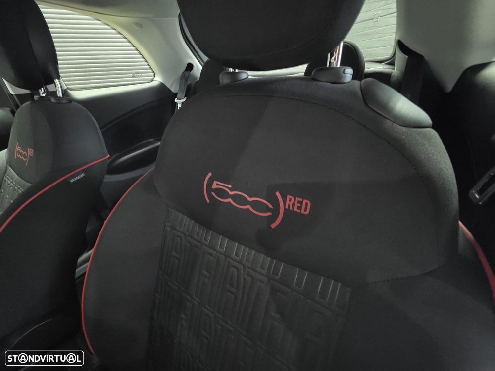 Fiat 500e 23,8kWh Red - 14