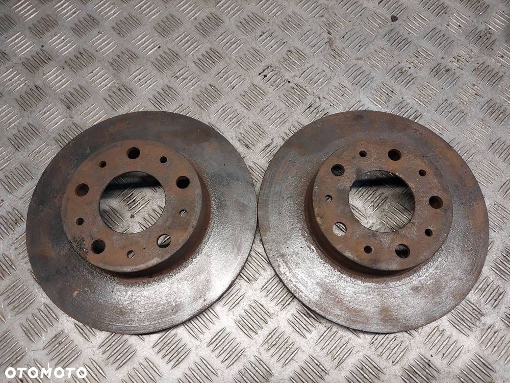 TARCZE HAMULCOWE PRZÓD + KLOCKI + ZACISKI PEUGEOT BOXER I LIFT - 11