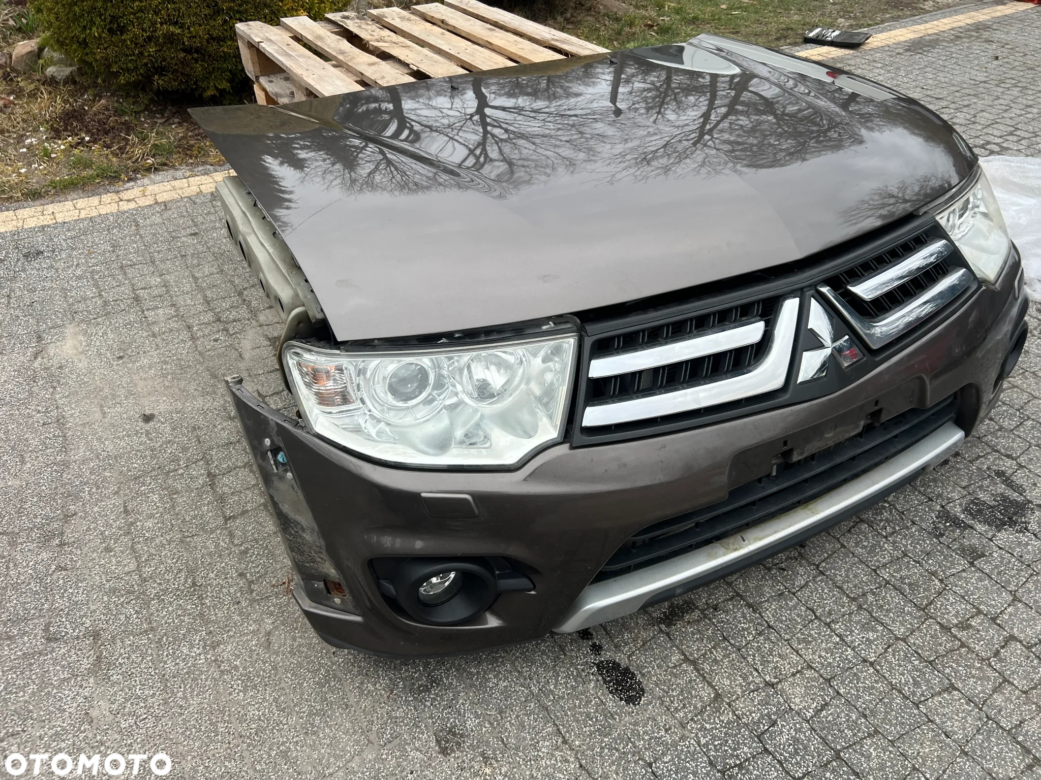PRZÓD KOMPLETNY ZDERZAK PAS MASKA MITSUBISHI L200 LIFT C06 -2015r - 6