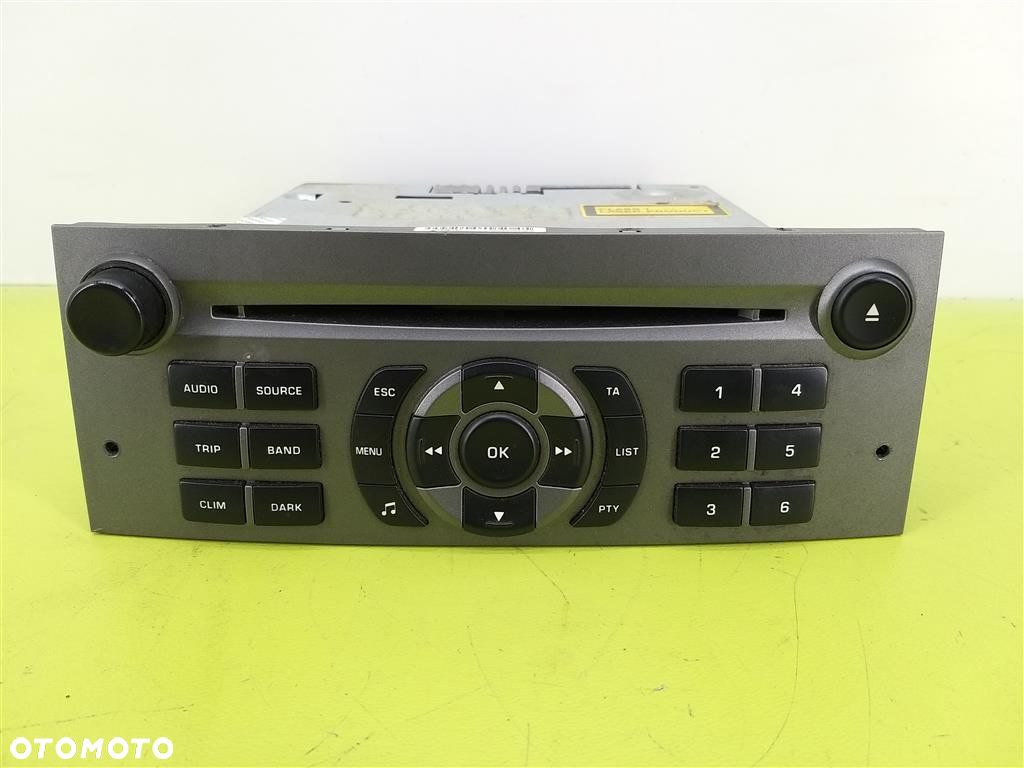 Radio CD MP3 FABRYCZNE  Peugeot 407 2004-2011 RD4 - 1