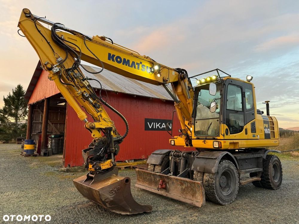 Komatsu PW160-8 6450mtg , 16 TON - 1