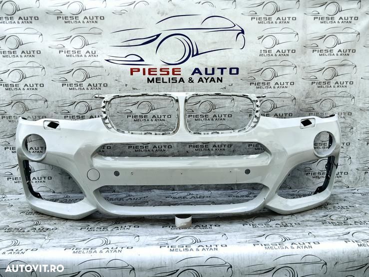 Bara fata Bmw X3 F25 LCI,X4 F26 M-Paket an 2014-2018 gauri pentru 4 senzori si spalatoare faruri - 1