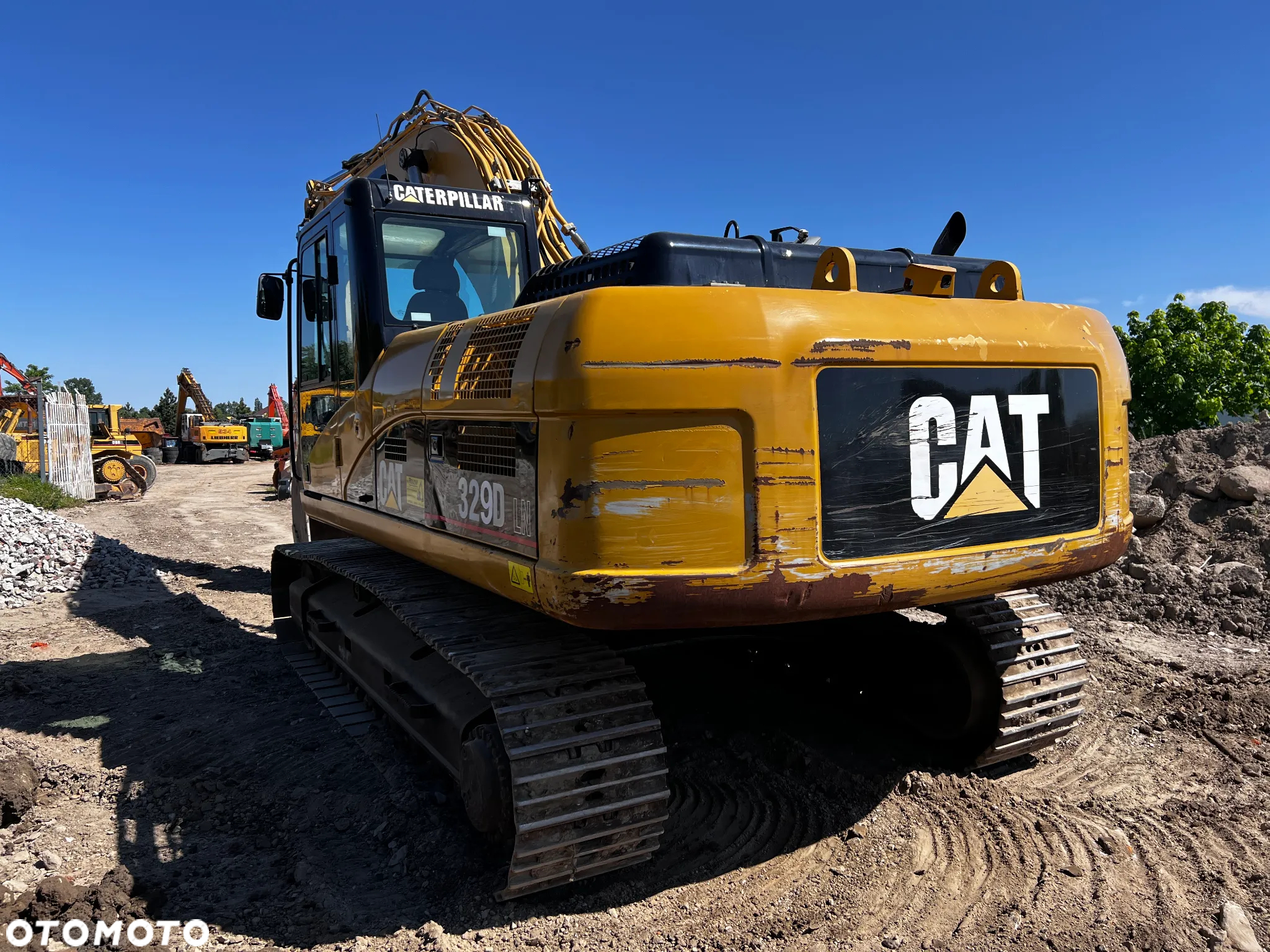 Caterpillar CAT koparka gąsienicowa 329 329D 329DLN bez DPF & AdBlue 30ton Klima - 5
