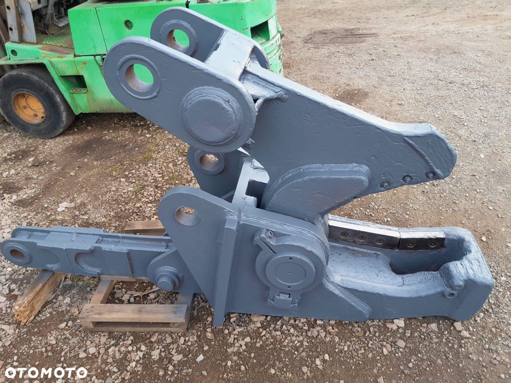 Nożyce szczęka kajman do cięcia złomu stali żelaza, 1200kg, fi 80mm. - 8