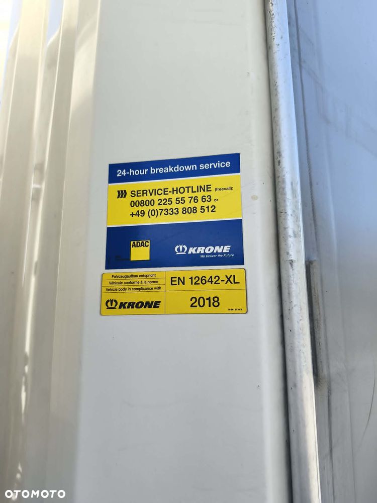 Krone Standard 2018r firanka I własicicel oś podnoszona kosz na koła - 7