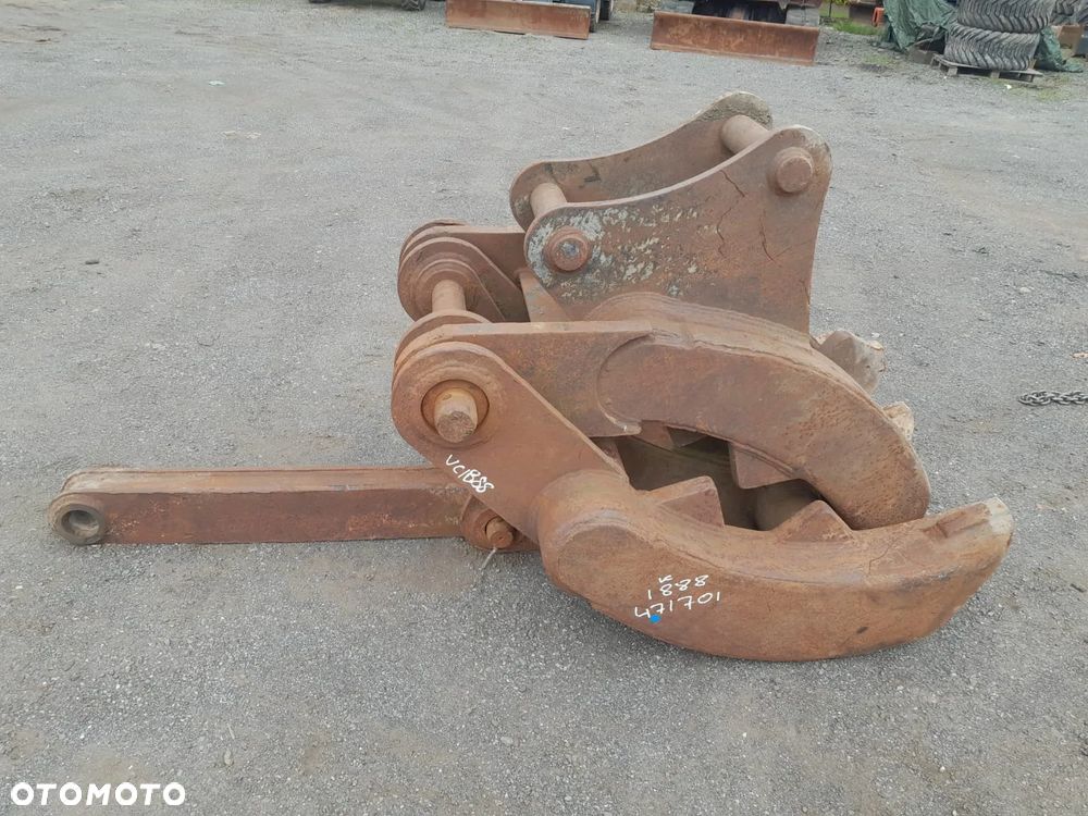 Chwytak 5cio palczasty, Szczęka Kleszcze Wyburzeniowe Kruszarka fi80mm. - 10