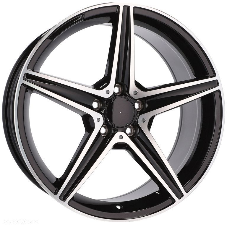 4x Felgi 18 m.in. do MERCEDES B W245 W246 W247 C W205 W206 CLA - B5052 (LU1334) - 8