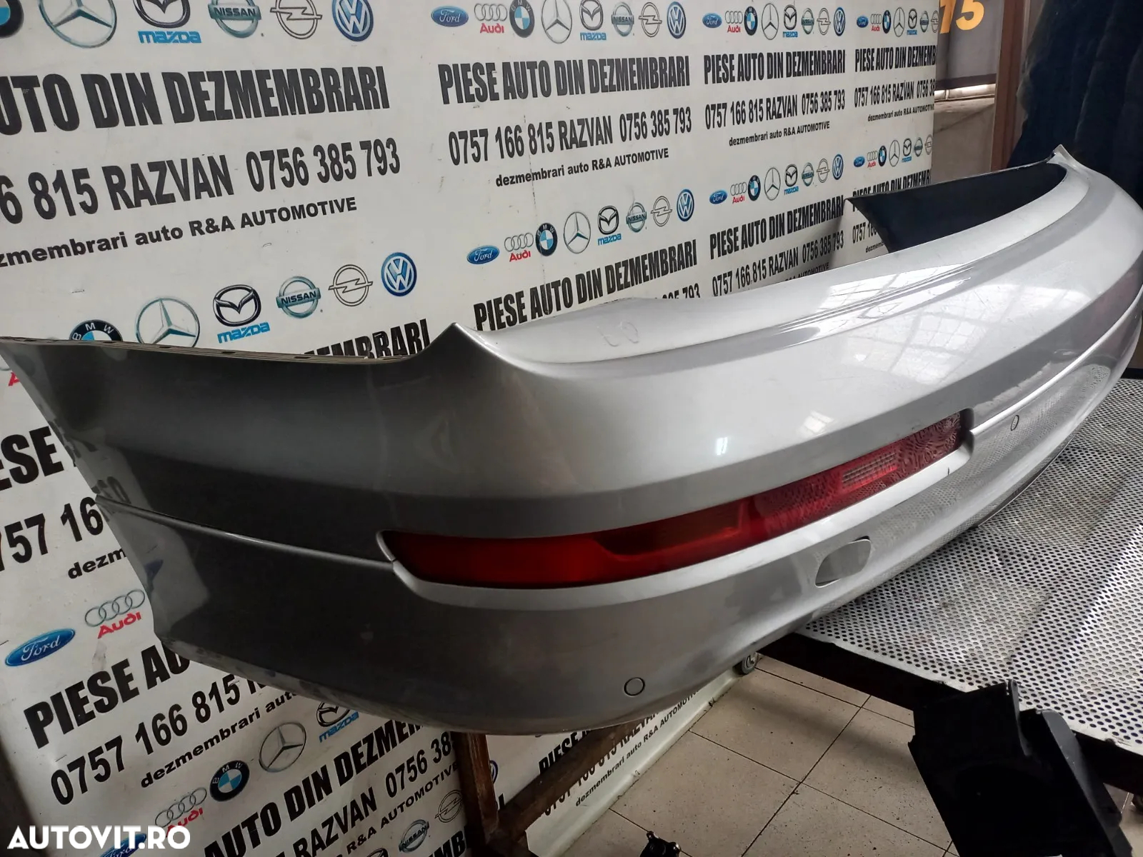 Bara Spate Completa Audi Q7 4L Originala Livram Oriunde - Dezmembrari Arad - 5