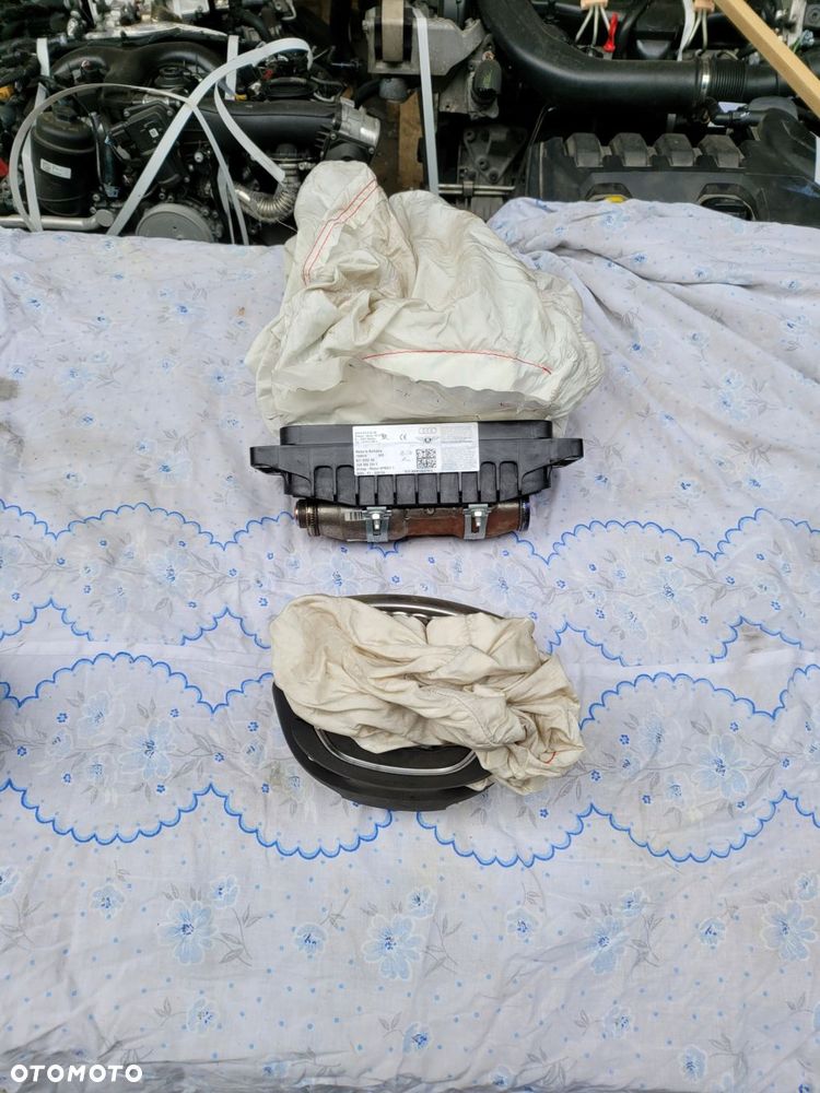 airbag kierowcy pasażera wystrzelona audi a7 a6 c7 - 1