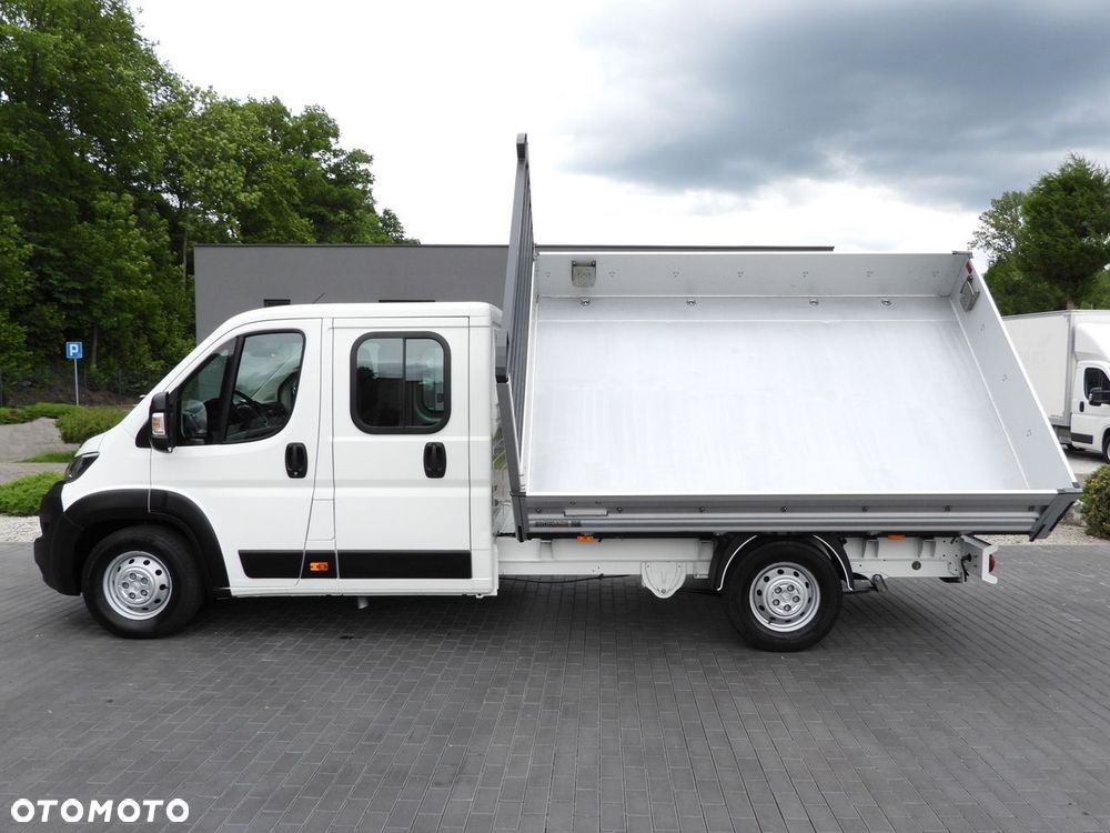 Peugeot BOXER WYWROTKA TRÓJSTRONNA PODWÓJNA KABINA DOKA 7 MIEJSC LEDY KLIMATYZACJA  165KM - 11