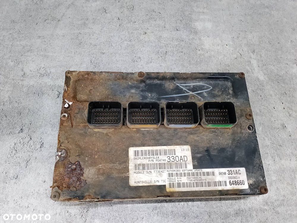 KOMPUTER, STEROWNIK CHRYSLER PACIFICA P04748330AD  P04748331AC 3.5 V6 - 1