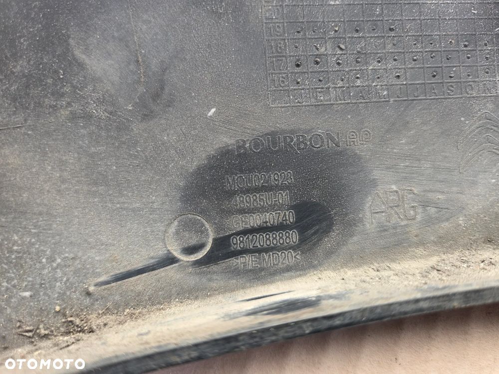 Listwa nakładka na błotnik lewy tylny Citroen C3 III  9812088880 - 15