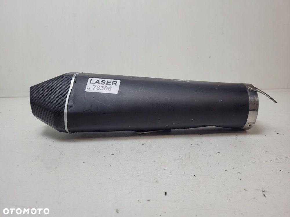 TŁUMIK WYDECH SPORTOWY LASER 32cm 52mm - 2