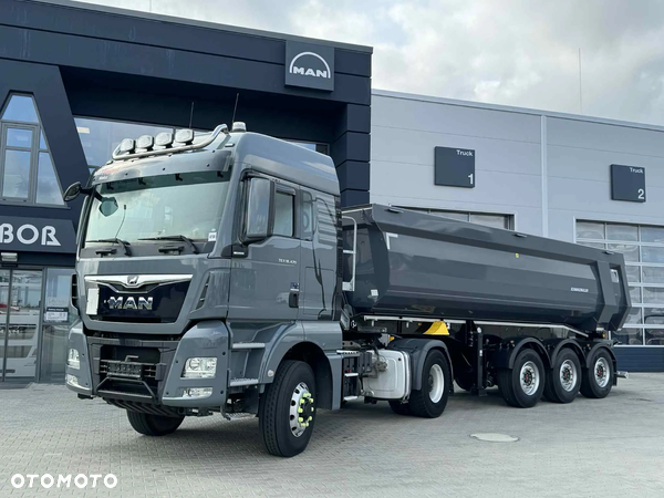 MAN TGX 18.470 4x4H HYDRODRIVE + SCHWARZMULLER WYWROTKA STAL 27m3