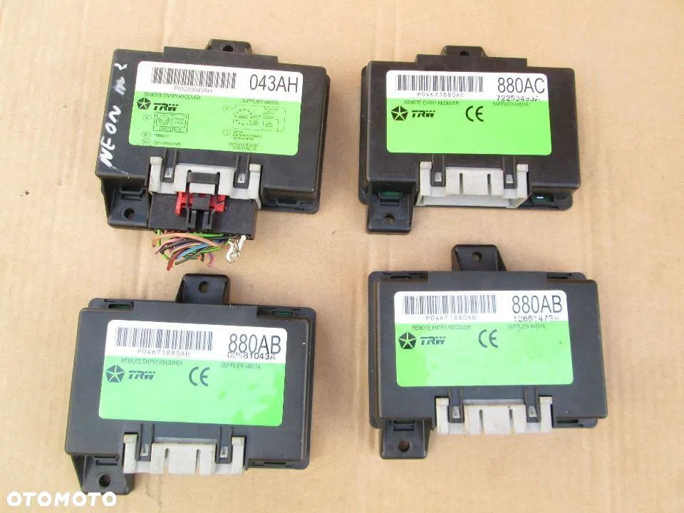 moduŁ komputer komfortu chrysler neon ii pt cruiser - 1