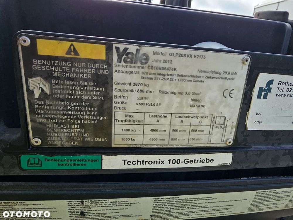 Yale GLP20SVX E2175 - 4