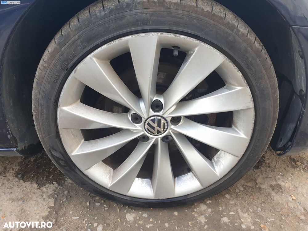 Set 4 Jante Roti Aliaj INTERLAGOS 235 40 18 R18 5x112 Volkswagen Passat CC 2009 - 2012 Cod 3C8601025D [K7677] - 3