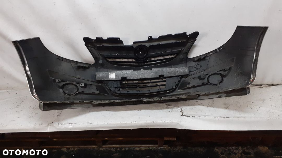 } ZDERZAK PRZÓD PRZEDNI DO OPEL CORSA D Z157 SREBRNY - 5