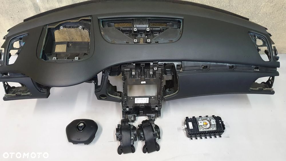 DESKA KONSOLA RENAULT TALISMAN PASAŻER KIEROWCA PASY - 1