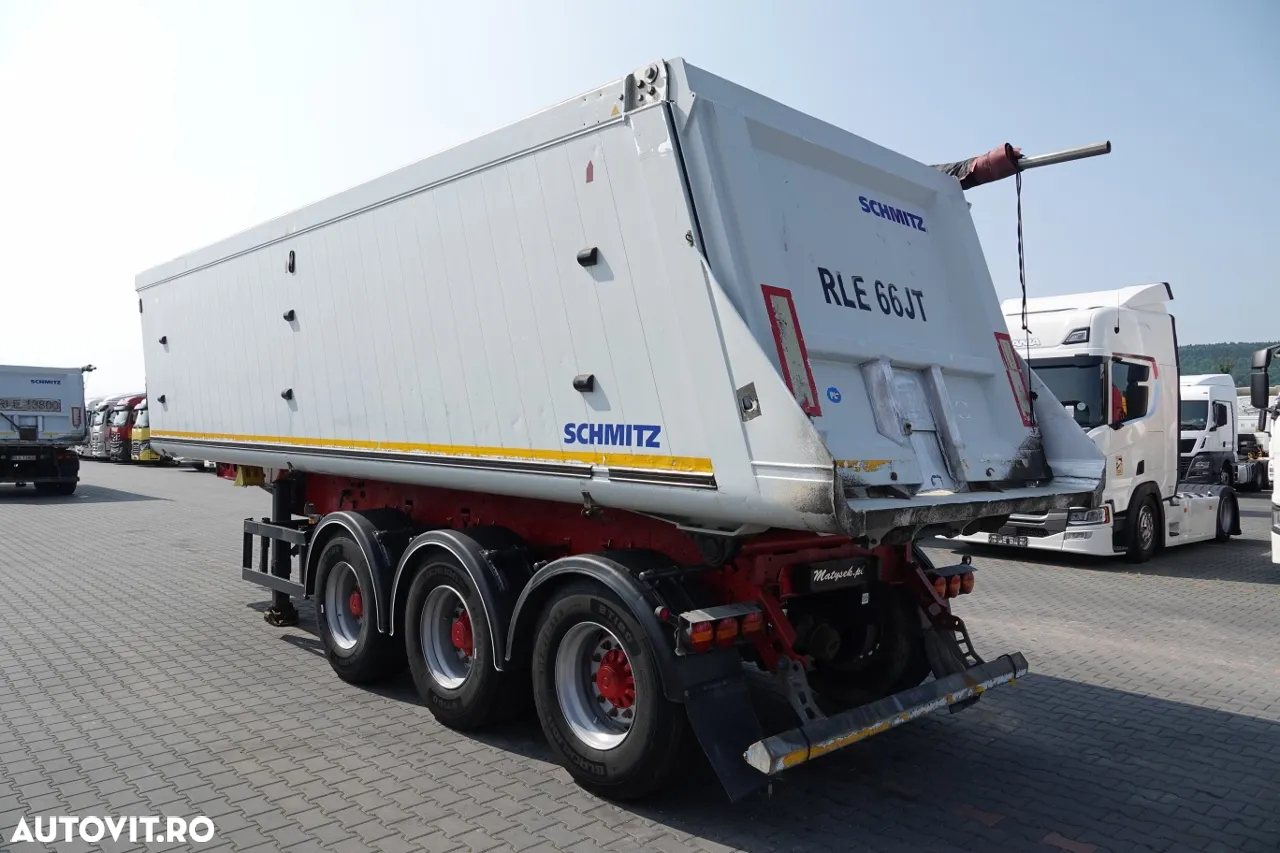 Schmitz Cargobull 40 M3 BASCULATOR / CAMION ALUMINIU / AXIE LIFTATOR / SAF / IMPORTAT - 5